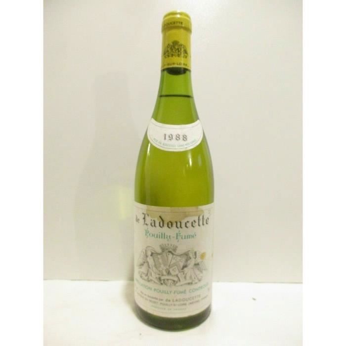 pouilly-fumé de ladoucette (b2) blanc 1988 - loire - centre