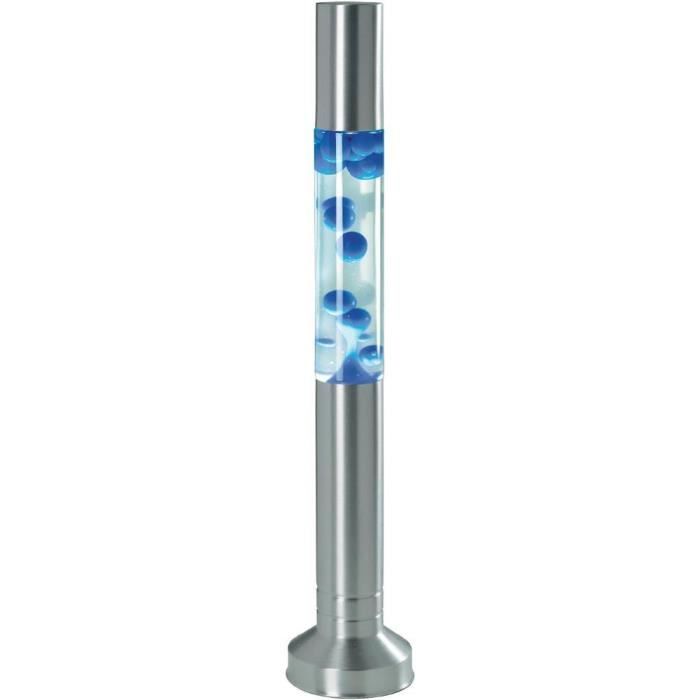 Lampe magma design bleu 58cm-25W