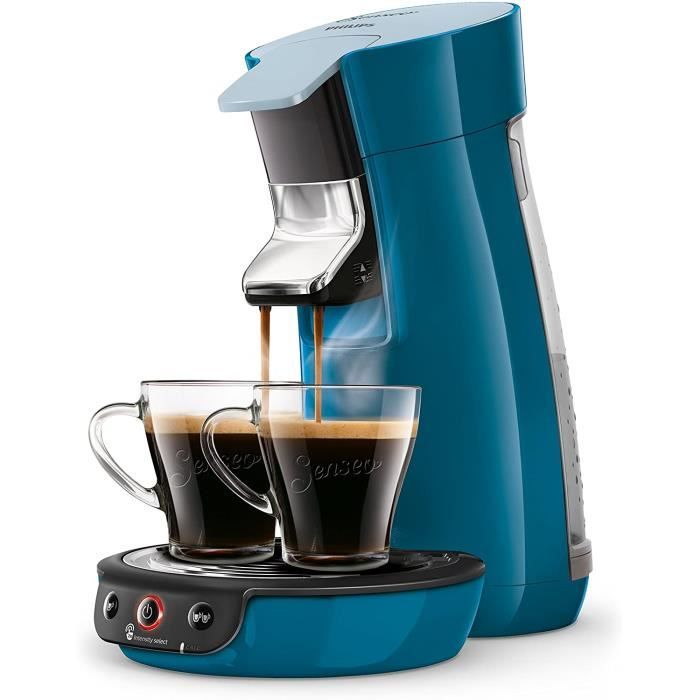 Philips HD6563/71 Machine à Café à Dosettes SENSEO Viva Café Bleu Canard