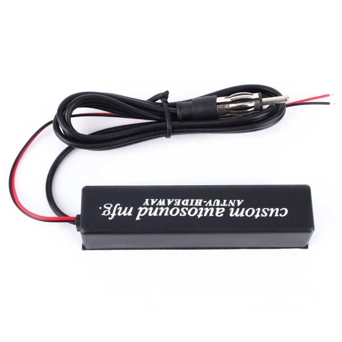 Amplificateurs d'antenne FM 12V voiture chaude moto amplificateur de signal FM antenne électronique AM amplifiée