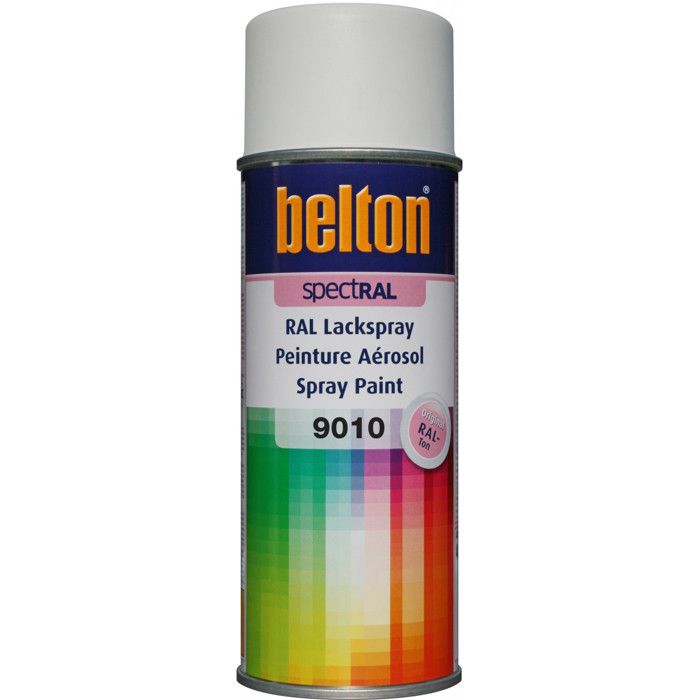 RAL 9010 BLANC Mat (BELTON) (Bombe peinture 400...