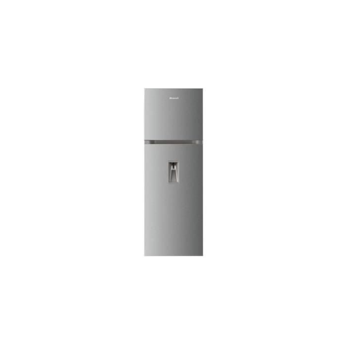 BRANDT REFRIGERATEUR 2 PORTES INOX NOFROST CLASSE A+ DISTRIBUTEUR A EAU