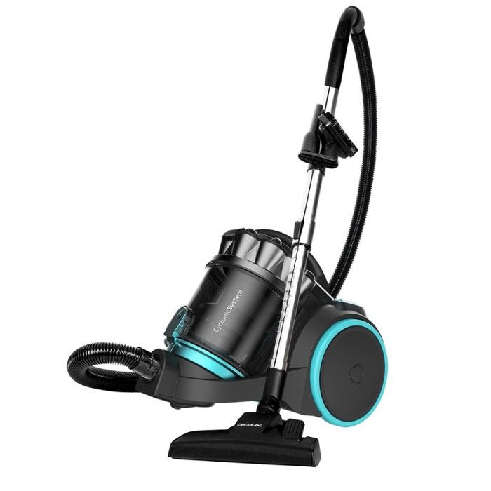 Cecotec Aspirateur-traîneau Conga PopStar 3000 X-Treme Animal Pro. 800 W, Sans sac, 4 L, Filtrage de haute efficacité, 5 accessoires