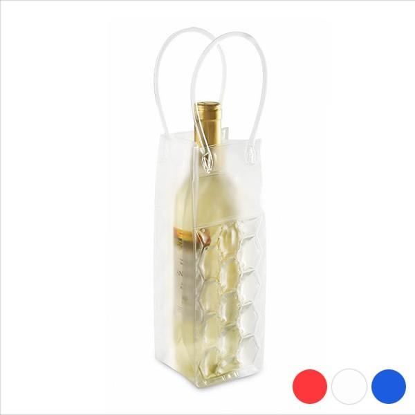 Sac réfrigérant pour bouteilles en pvc - Porte bouteille froid Couleur - Rouge