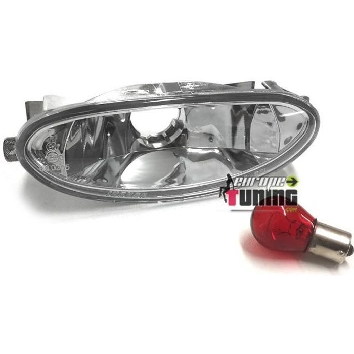 FEU ANTI BROUILLARD ARRIERE CHROME POUR PEUGEOT 206, 206 CC et 206 SW (04069)