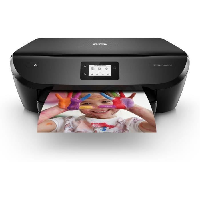 HP Imprimante Multifonction ENVY 6230 multifonction WIFI Bluetooth (2 Cartouches incluses)