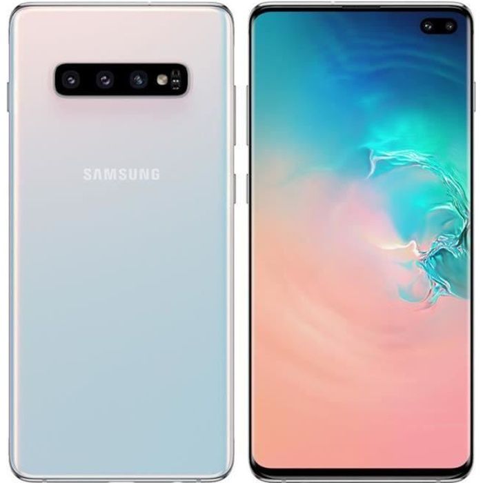 Samsung Galaxy s10 double sim 128go blanc