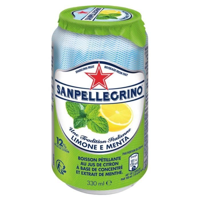 San Pellegrino - San Pellegrino Citron Menthe 33cl (pack de 6)