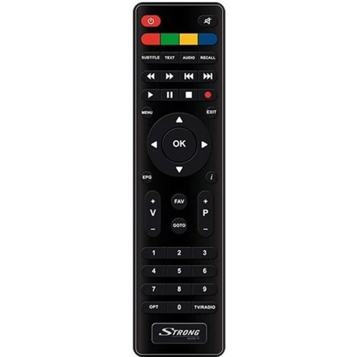 STRONG Télécommande d'origine pour récepteur boitier TV modèle SRT7004