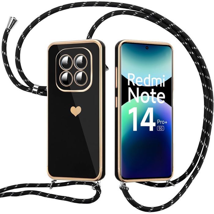 Yenwen Coque Transparente Ultra Fine Pour Xiaomi Redmi Note 14 Pro Plus 5G - Silicone TPU Souple Antichoc