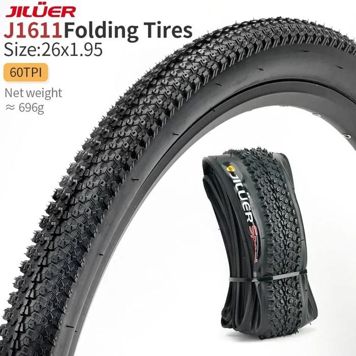 Pneu Vélo Sunlite 26x1.95 Pouces – Référence 59441, Caoutchouc, Neuf Sous Emballage