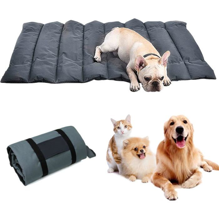 Comparer les prix de Tapis imperméable pour chien pour lextérieur pliable lavable lit pour chien grands chiens tapis portable pour animaux de YYV