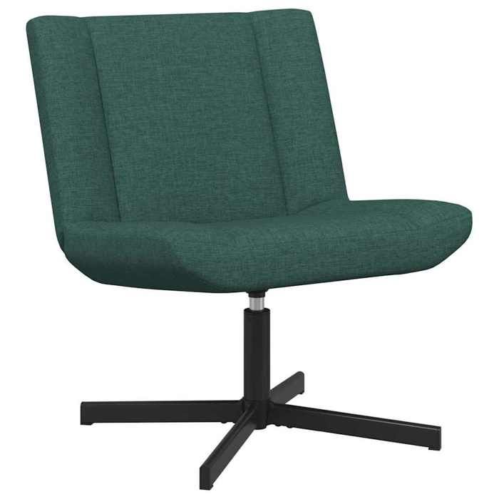 Les Soldes Chaise pivotante de bureau (1 pc) - CLOUD - Maximum 110 kg par siège - Vert foncé 63x75x76 cm tissu J1404