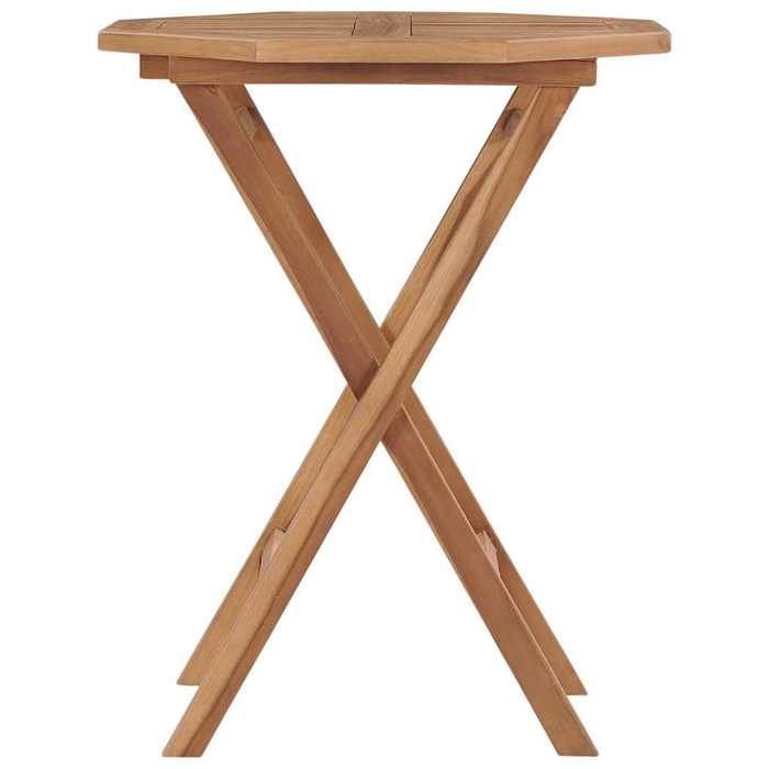 STAR SALE® Table pliable de jardin(1 pc) - pour 2-4 personnes - 60x60x75 cm Bois de teck solide T851