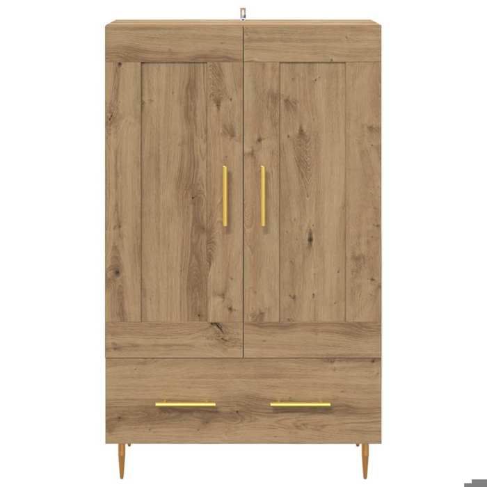 NEUF hautArmoire polyvalente éléganteBuffet Enfilade Armoire avec tiroir Chêne artisanal 695 x 31 x 115cm FR00_83980851786