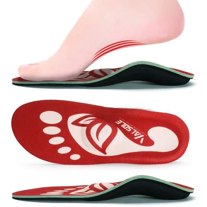 Semelles Orthopédiques BROWOL - Soulagement Douleur Talon & Fasciite Plantaire