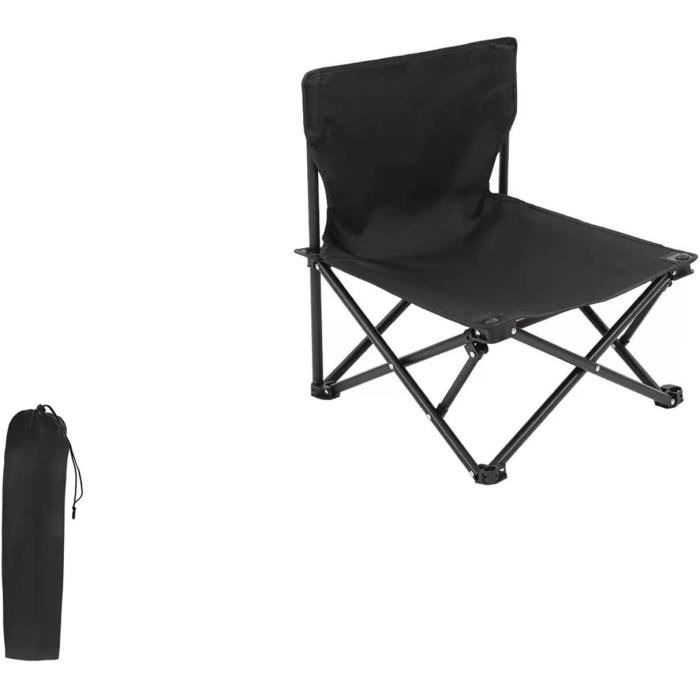 Fydun Fauteuil De Pêche Chaise De Pêche Pliante Fauteuil Inclinable Réglable Avec Repose-pieds