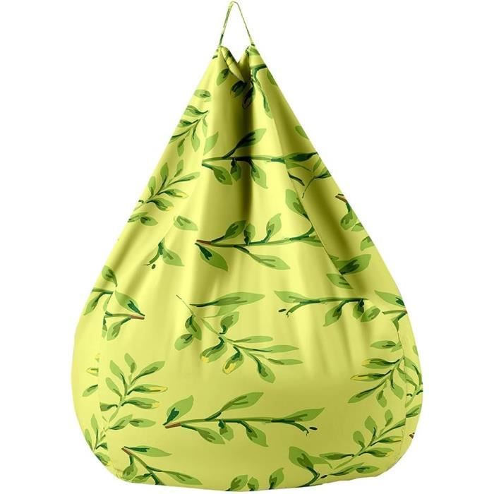 Pouf Housse Sans Remplissage – Forme Poire/fleur, Taille S à XL – Pour Rangement Jouets, Vêtements, Ou Siège D’appoint
