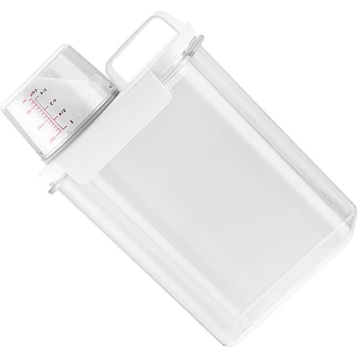 Récipient Riz Plastique PP 5kg Distributeur Transparent Avec Rainure Coulissante - Stockage Hermétique