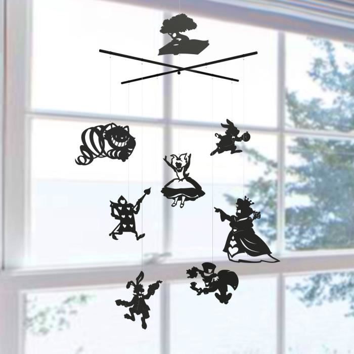 Grand Mobile Decoratif Alice Au Pays Des Merveilles Cdiscount Puericulture Eveil Bebe