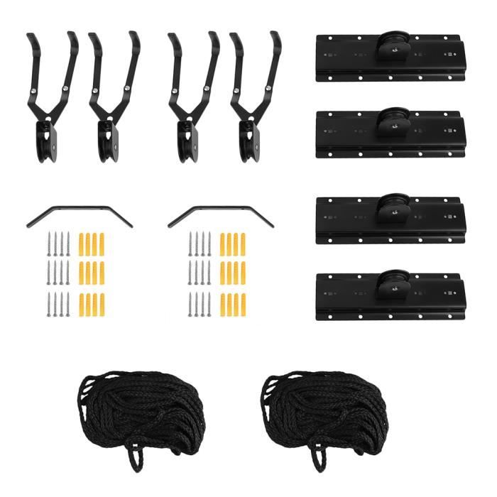10 pièces Crochet de rangement robuste,Vélo De Stockage Crochets Mur