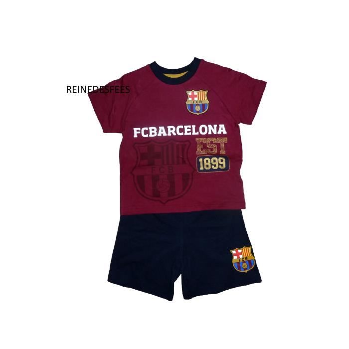 Pyjama enfants FC Barcelone garçons 14- 15 ans XS fan de foot logo FCB