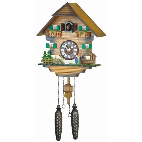 Horloge Coucou à Quartz Engstler - Maison Forêt Noire EN 492 Q - Neuve Sous Emballage