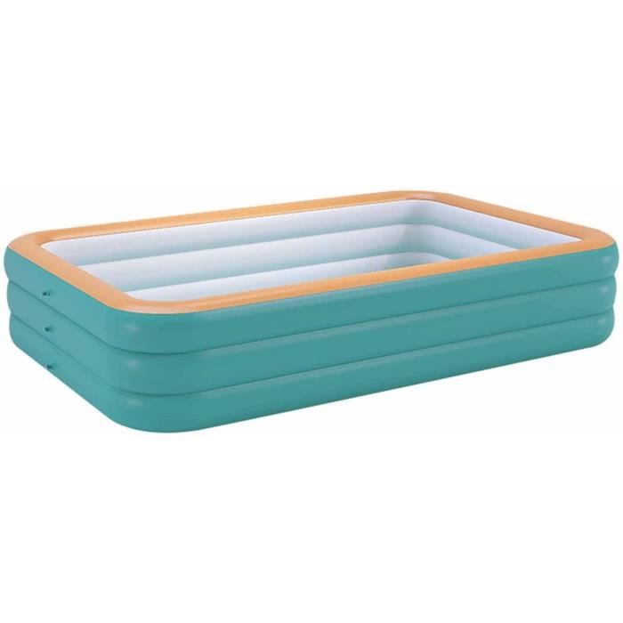 Matelas Gonflable Piscine 170x110cm – Avec Appui-tête – PVC épais – Lit De Bronzage Pour Plage, Camping, Lac