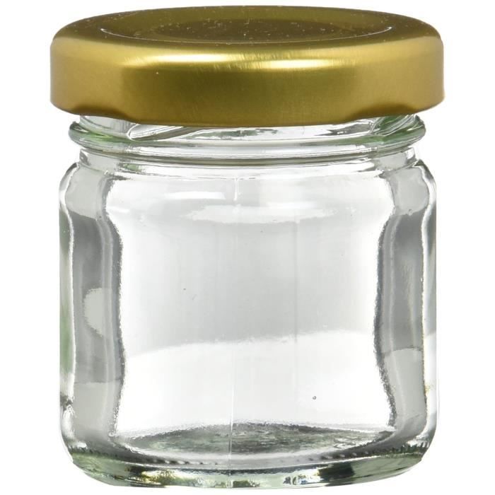 Lot de 30 Nutleys Lot de Petite Taille 42/ ML en Verre Pots /à Confiture