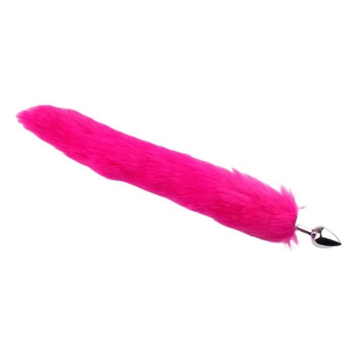 POUR HOMME Plug Anal Safe Full Stimulation Mtal Fox Tail Exotique  Accessoires Butt Plug Adulte Produit style-Rose Red2 - Cdiscount Boutique  Erotique