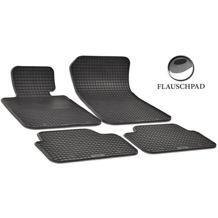 Set De 4 Tapis De Sol Caoutchouc 3D Pour BMW Série 1 E87 (2004-2011) - Exclusif, Antidérapant, Imperméable