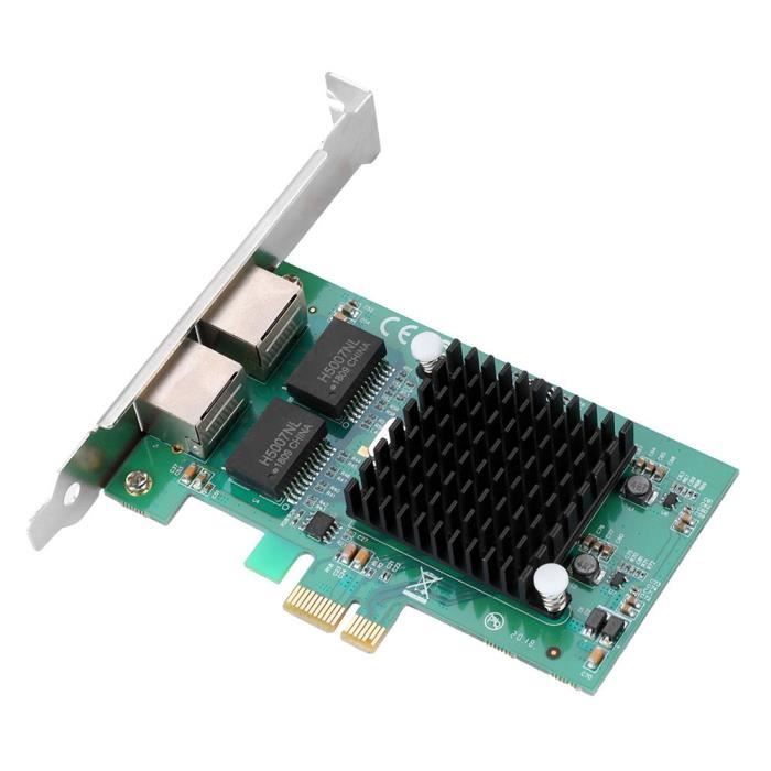 Carte réseau PCI-E 2,5 G RTL8125B puce Gigabit Ethernet PCIE carte