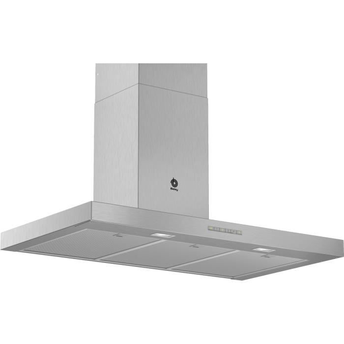 Hotte Balay 3BC097EX Conduit / Recirculation 720 m³h A Acier inoxydable