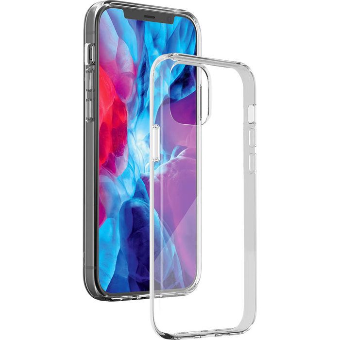 BIGBEN Connected Silisoft - Coque de protection pour téléphone portable - Transparent - Pour iPhone 