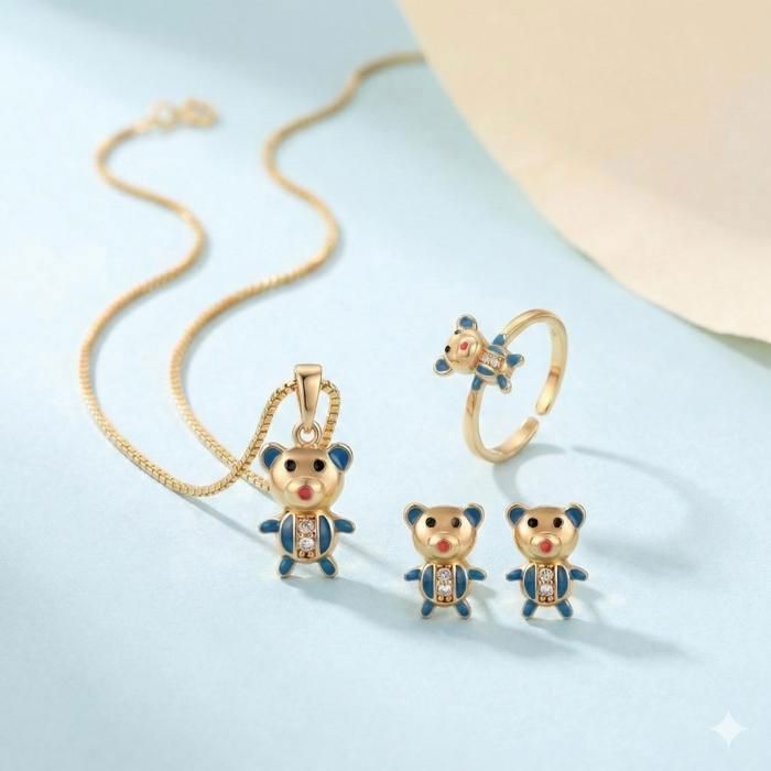 Ensemble Bijoux Sirène Pour Fille - Sac à Main Paillettes, Bracelet, Collier, Boucles D'Oreilles, Cadeau 3-8 Ans
