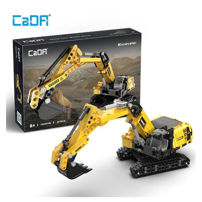 Cada Construction - Jeu De Construction - Pelleteuse - 467 Pieces - Des 8 Ans - vue 2
