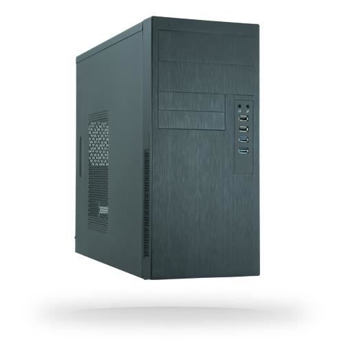 Tour PC Chieftec HO-11B – Noir – Micro-ATX – Alimentation 350W – 5 baies internes