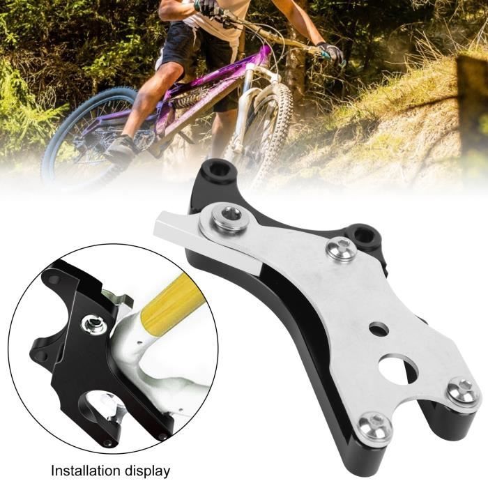 Kit de Conversion de frein à disque arrière pour vtt - CUQUE - XXU - Alliage d'aluminium - Installation pratique