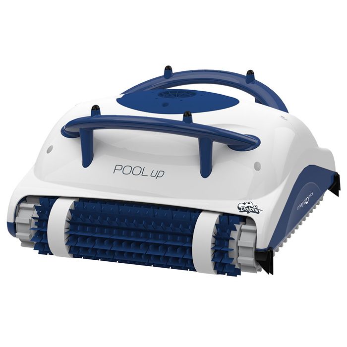 Robot électrique de piscine fond et parois avec brosses combinées et  chariot - Cdiscount Jardin