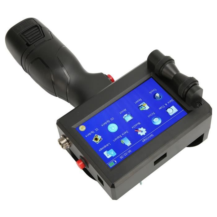Duokon imprimante portable Imprimante à Jet Dencre Portable Machine de Codage à Jet Dencre informatique imprimante Prise UE
