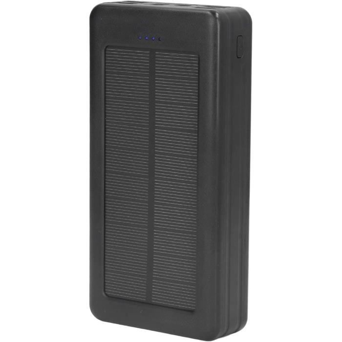 Powerbank Solaire 26800 MAh Velora – Charge Rapide USB-C/QC3.0/PD3.0, Charge Sans Fil, Étui Étanche, Lampe Torche – Pour Smartphones, Tablettes, Camping
