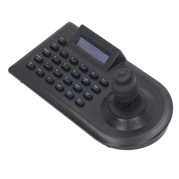 Contrôleur PTZ Joystick Zowietek ZowieKBD - Écran LCD 5", Sortie HDMI, Détection Automatique Caméra - Compatible VISCA/PELCO/RS232/422/485