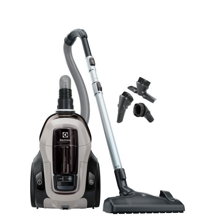 Aspirateur Traneau sans Sac Electrolux Pure C9 7 tapes de Filtration Variateur de Flux dAir accessoire 3 en 1 PC91-4MG Gris