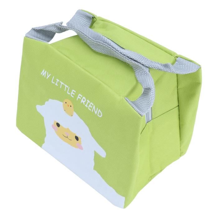LUNCH BOX,G--Sac à Lunch De Dessin Animé Mignon, Boîte à Lunch Isotherme Thermique, Fourre Tout