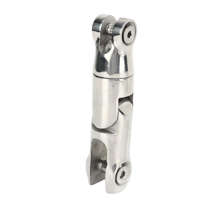 Accastillage Bateau Connecteurs Chaîne Ancrage Bateau - Double Manille Pivotante Flomore Acier Inoxydable 304