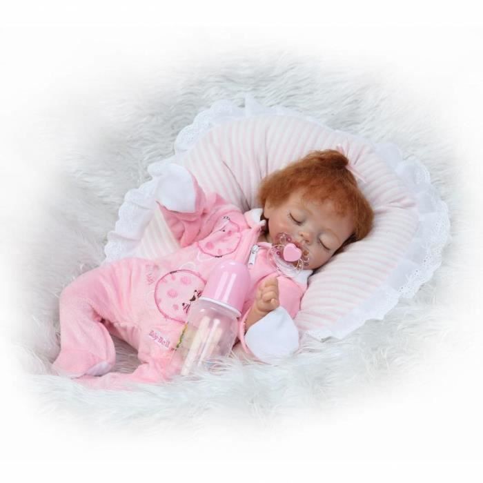 18 Bebe Realistic Menina Poupee Reborn Mannequin Mannequin 42cm Reborn Babies Silicone Dolls Cdiscount Jeux Jouets
