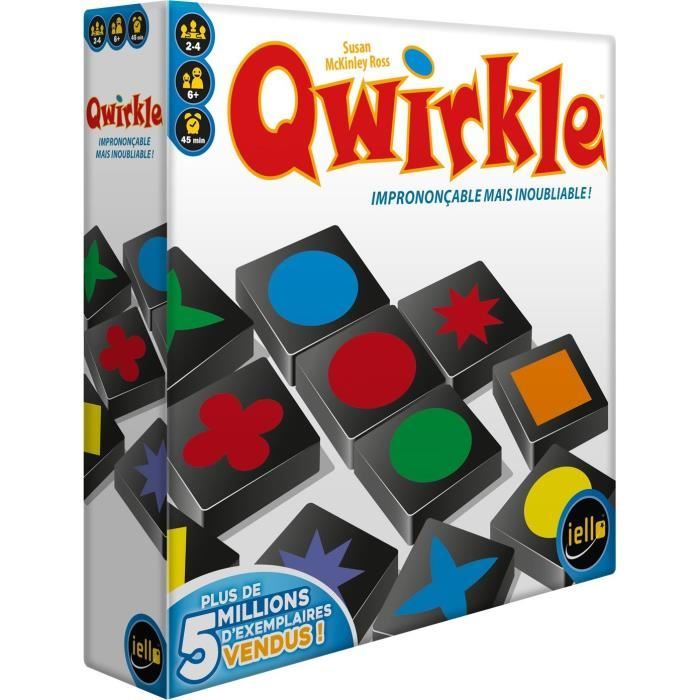 Qwirkle Nouvelle Edition - Jeu de société - A partir de 6 ans - Cdiscount  Jeux - Jouets