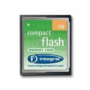 Integral Carte mémoire flash 4 Go CompactFlash