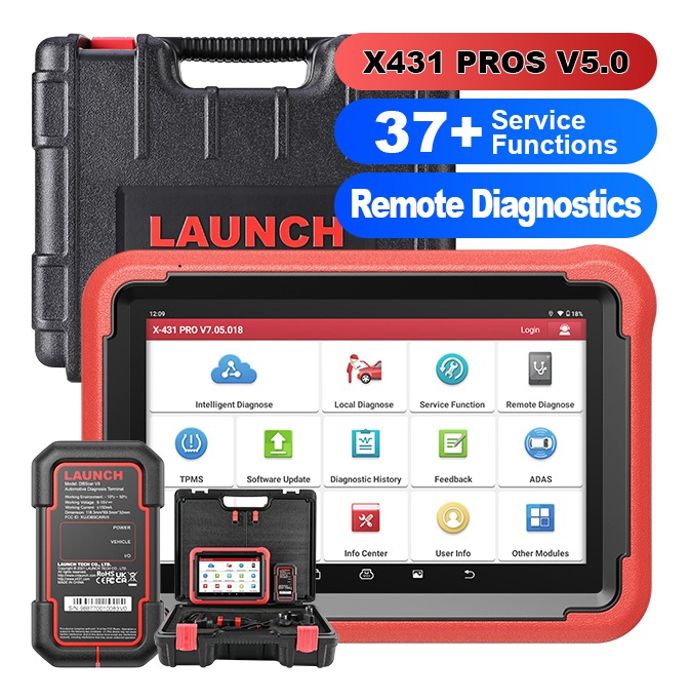 Outil de diagnostic automobile - LAUNCH - X431 PROS V5.0 - OBD2 - Contrôle bidirectionnel - Codage ECU