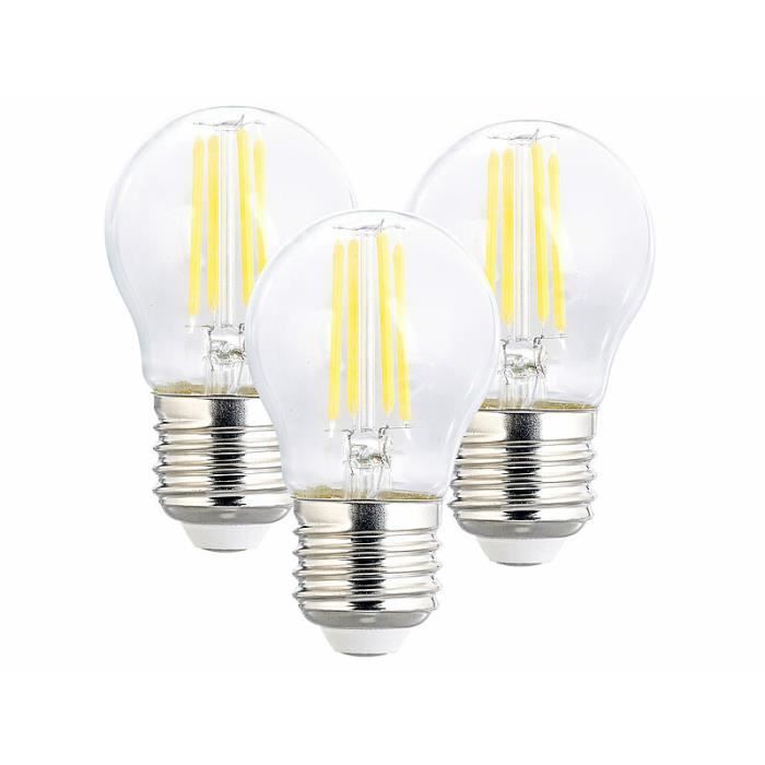 Gouttes-Forme Lampe Ampoule 3 pièces ampoules DEL e27 470 lm 4 W 230 V Bon état Gouttes-Forme Lampe Ampoule 3 pièces ampoules DEL e27 470 lm 4 W 230 V Bon état